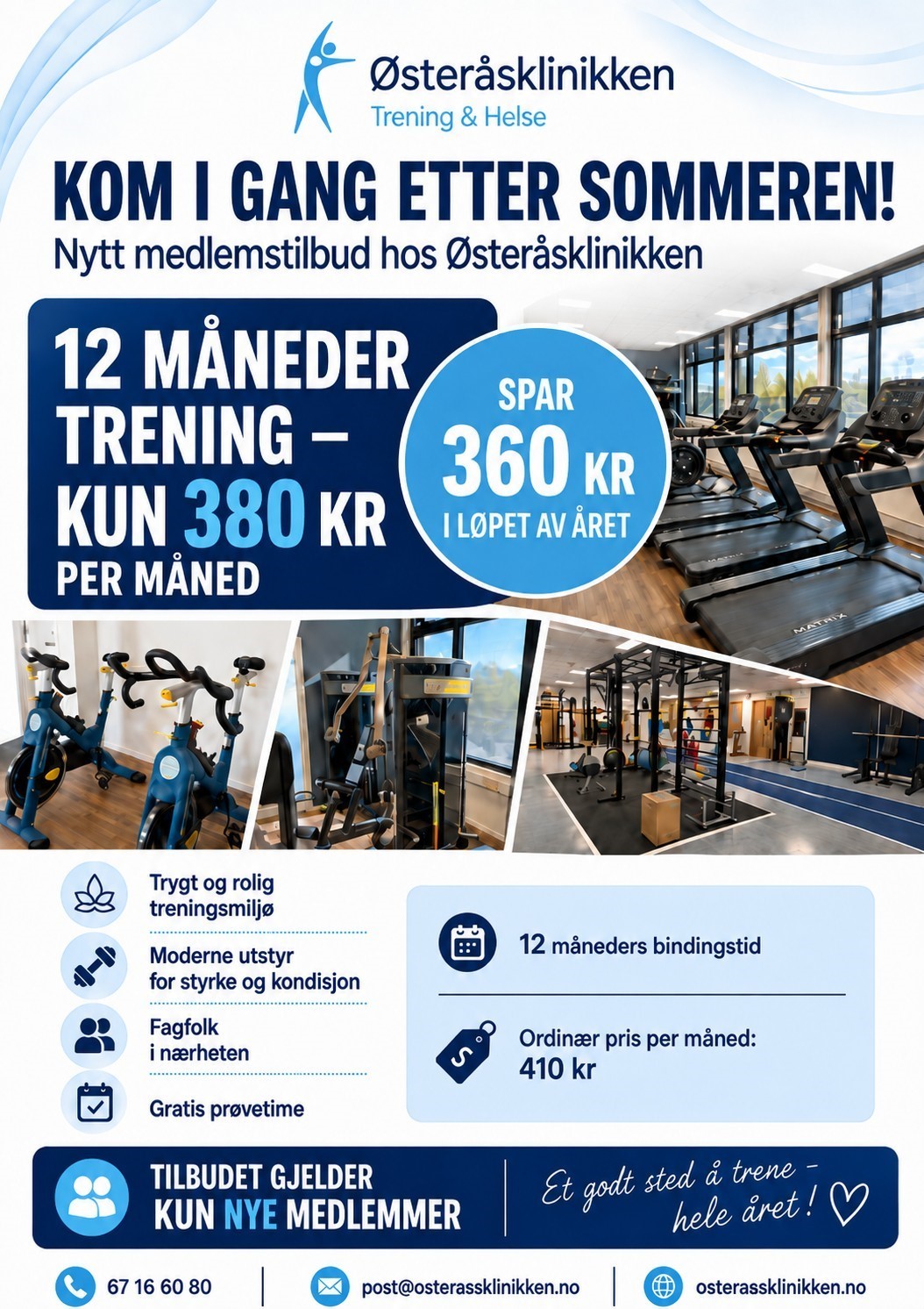 4 Nytt medlemstilbud (høst 2026)